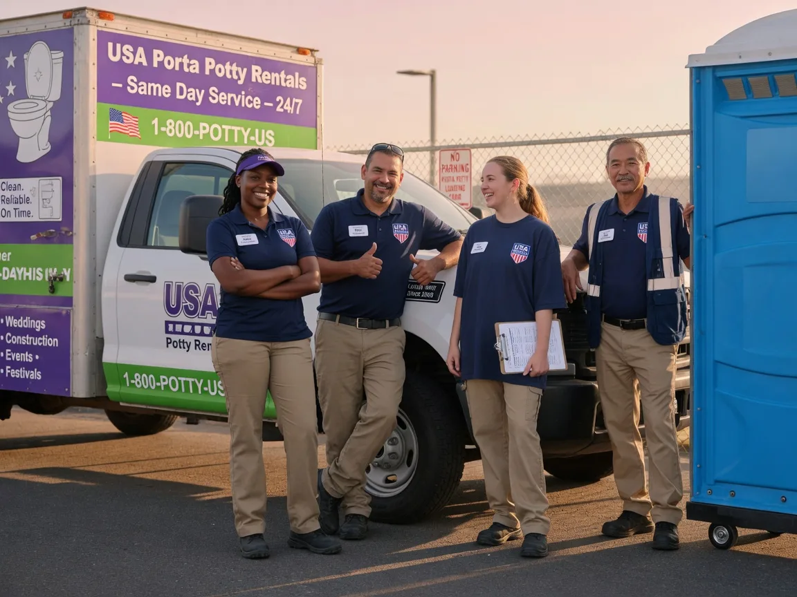 Porta Potty Rental company in Baden, PA